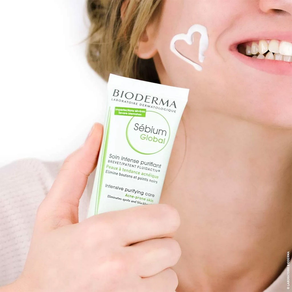 Bioderma, Sebium Global, Treatment for acne-prone skin, 30ml