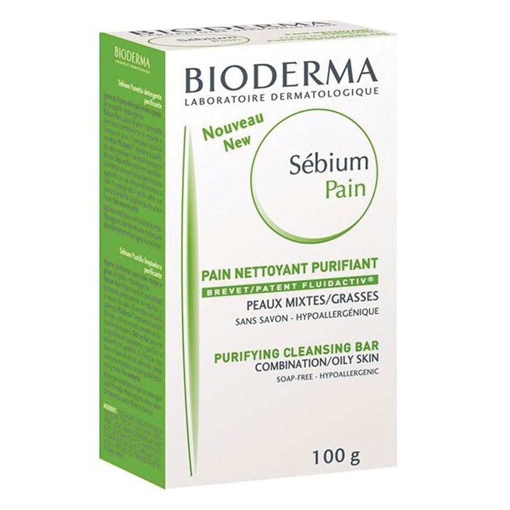 BIODERMA SEBIUM BAR FOR OILY AND ACNE PRONE SKIN
