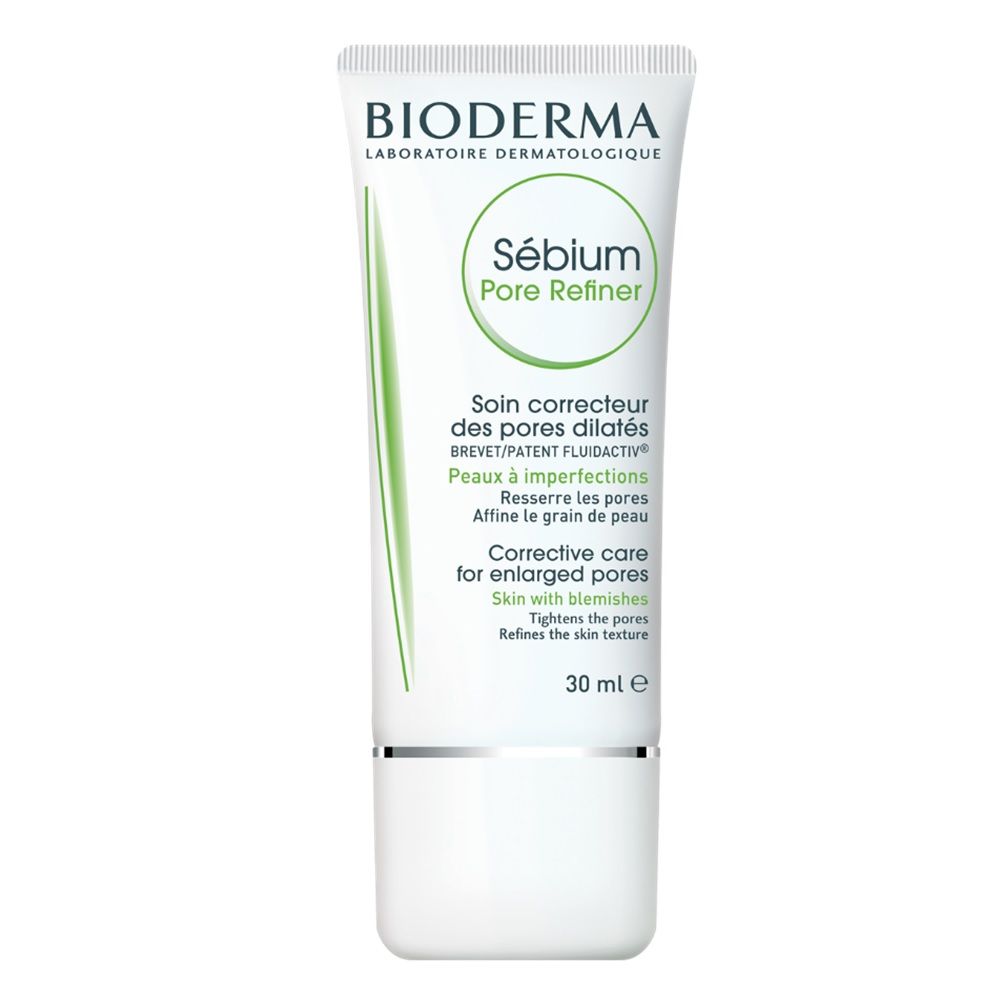 Bioderma, Sebium Pore Refiner, Pore refining treatment for oily and combination skin, 30ml