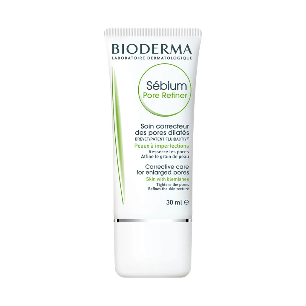 Bioderma, Sebium Pore Refiner, Pore refining treatment for oily and combination skin, 30ml