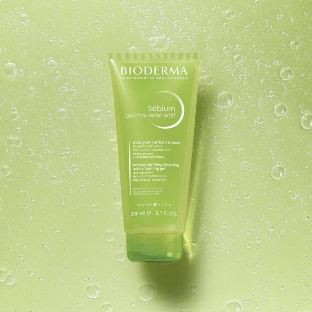 Bioderma, Sebium Gel Moussant Actif, Purifying foaming gel for oily skin, 200ml