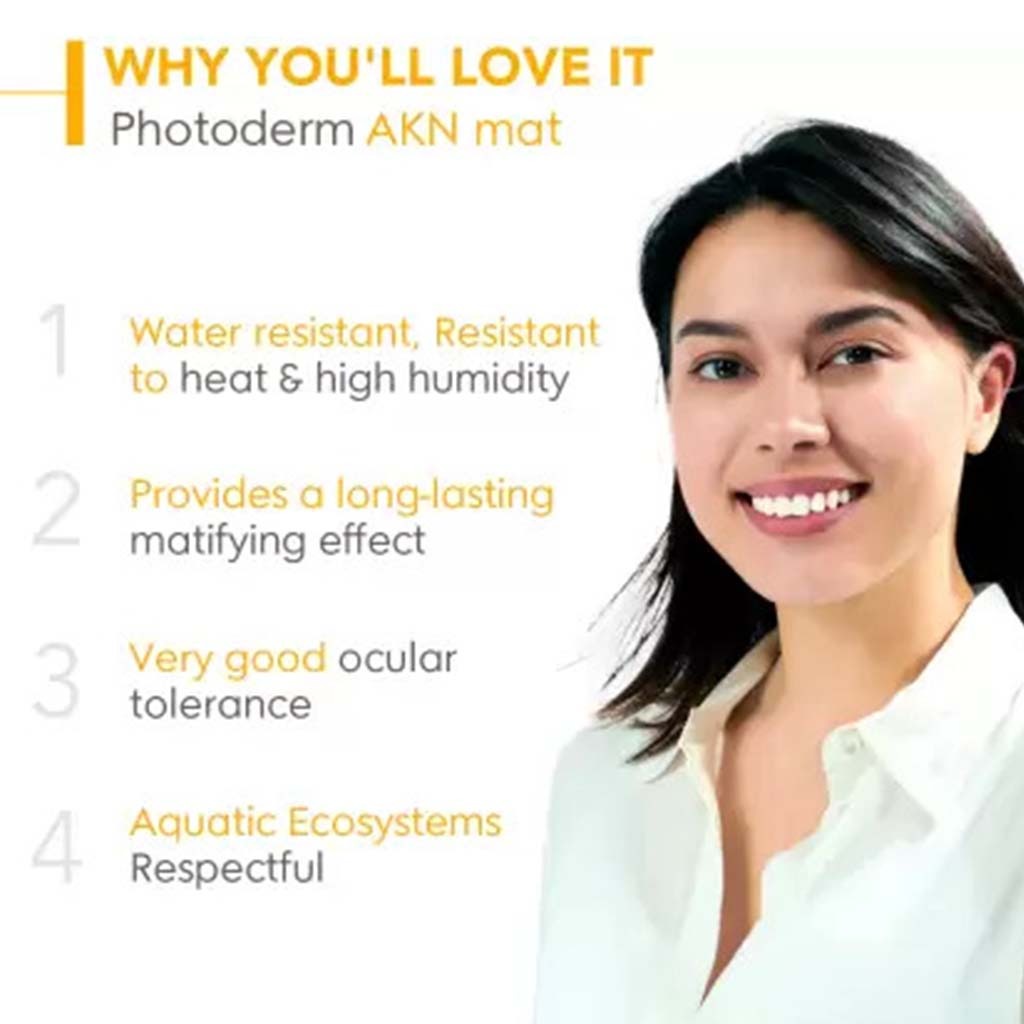 Bioderma, Photoderm AKNT Mat, Mattifying sun protection for acne-prone skin
