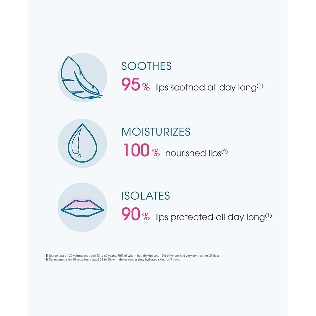 Bioderma, Atoderm Baume Levres, Nourishing lip balm for dry and chapped lips, 15ml