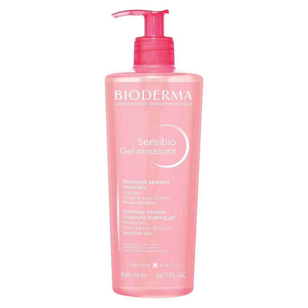 BIODERMA SENSIBIO MOUSSANT GEL 500ML PUMP
