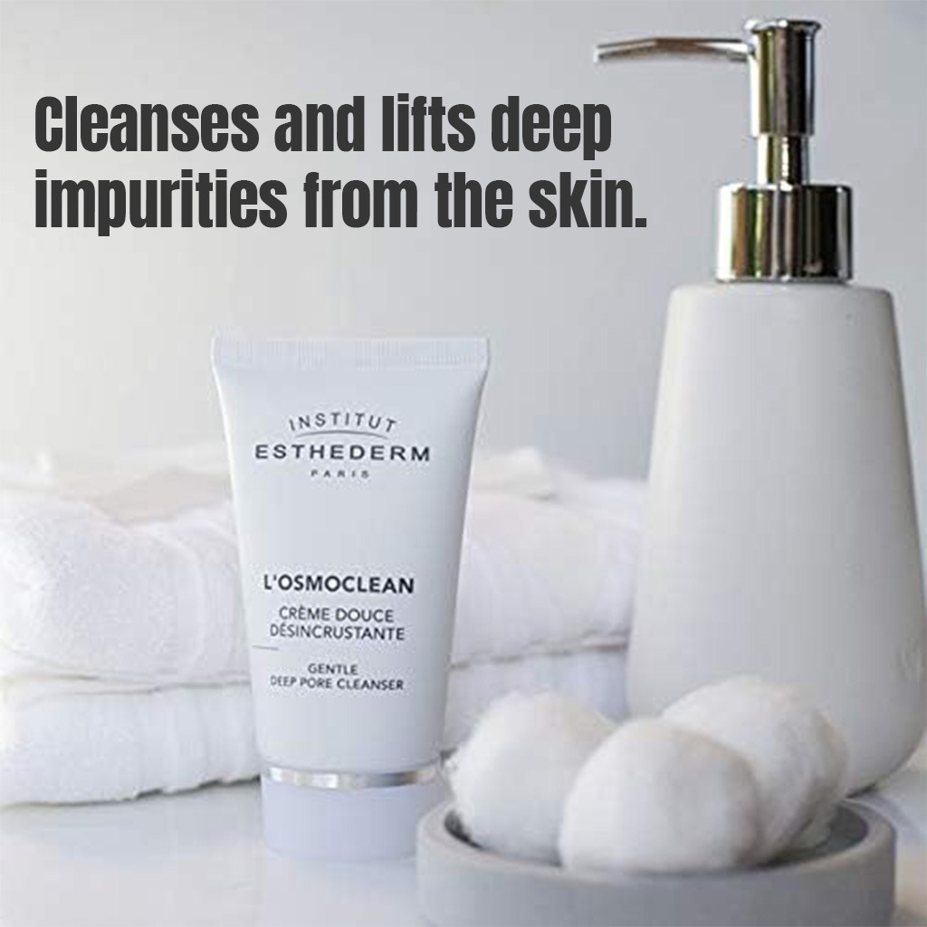 Esthederm, Osmo Creme Desincrustante, Deep cleansing moisturizing cream, 75ml