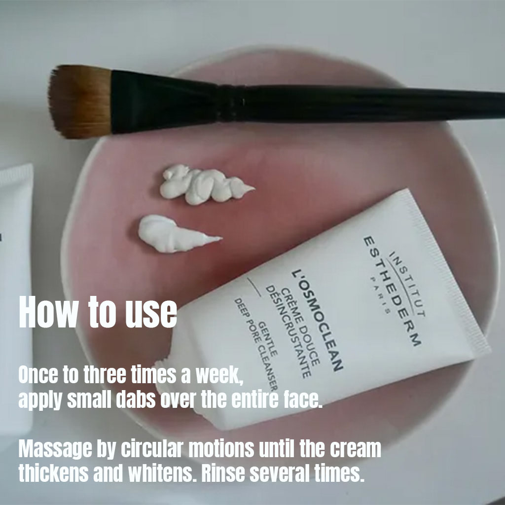 Esthederm, Osmo Creme Desincrustante, Deep cleansing moisturizing cream, 75ml