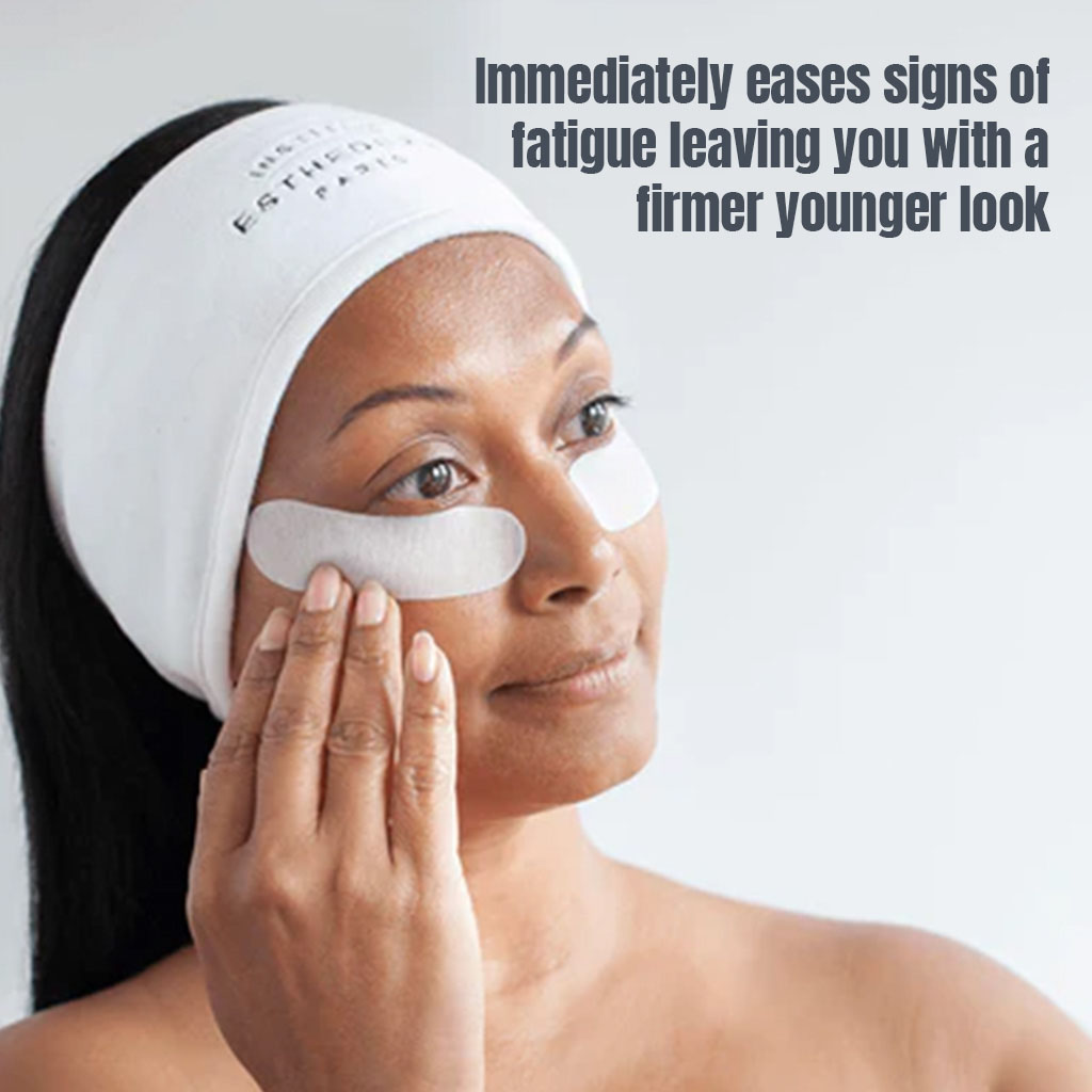 Institut Esthederm, Lift & Repair Eye Contour Lift Patches, Anti-aging eye patches for firming and lifting, 10 x 2 patches, 30ml