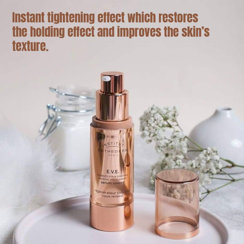 Institut Esthederm, E.V.E. Tissue Renewal Serum Source, Anti-aging serum for skin renewal and radiance, 30 ml