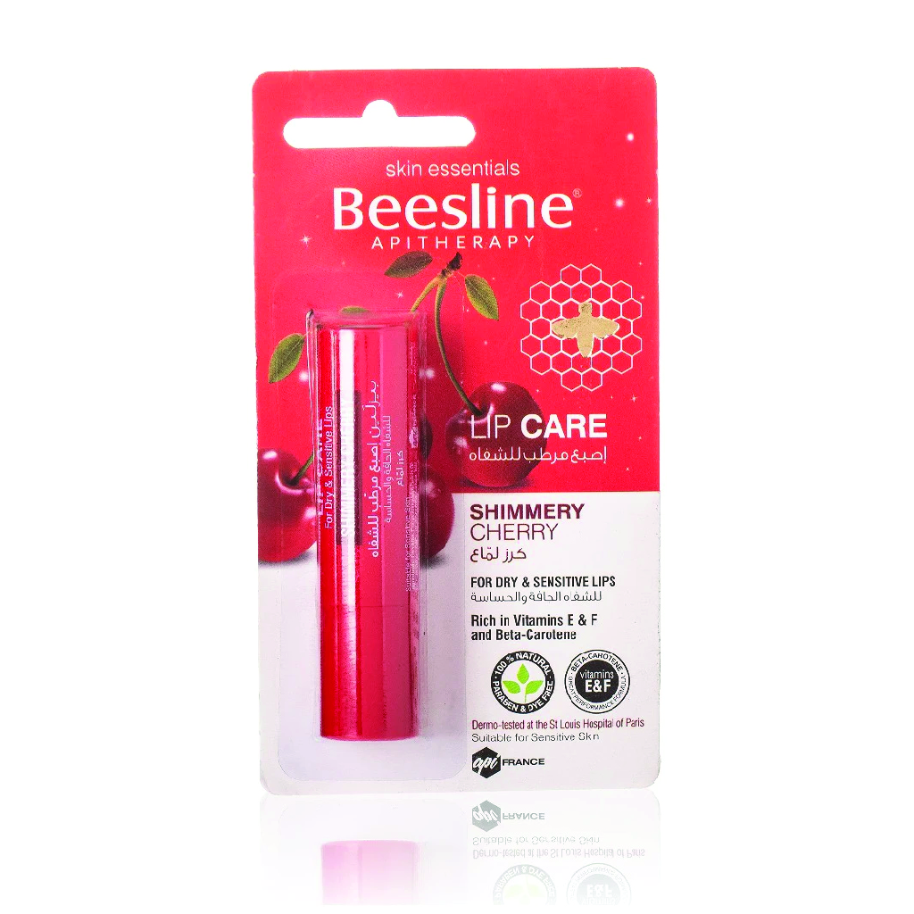 Beesline Lip Care Shimmery Cherry – 4 g