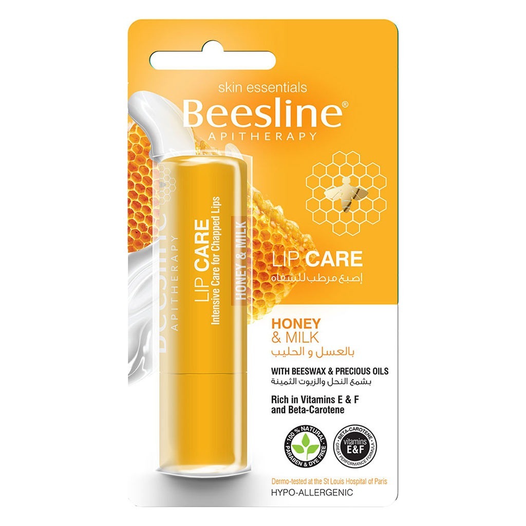 Beesline Apitherapy Lip Care Stick Honey & Milk – 4 g