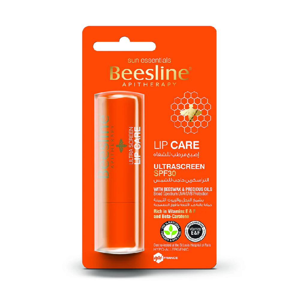 Beesline, Lip Care Ultra Screen Spf 30, long-lasting lip color, 4 g