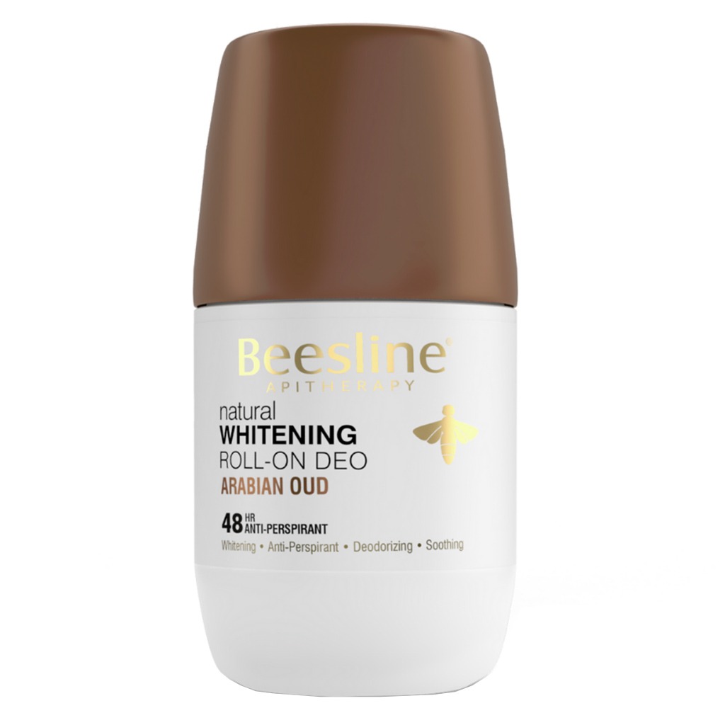 Beesline, Whitening Roll-On Arabian Oud, Deodorant with oriental scent, 50 ml