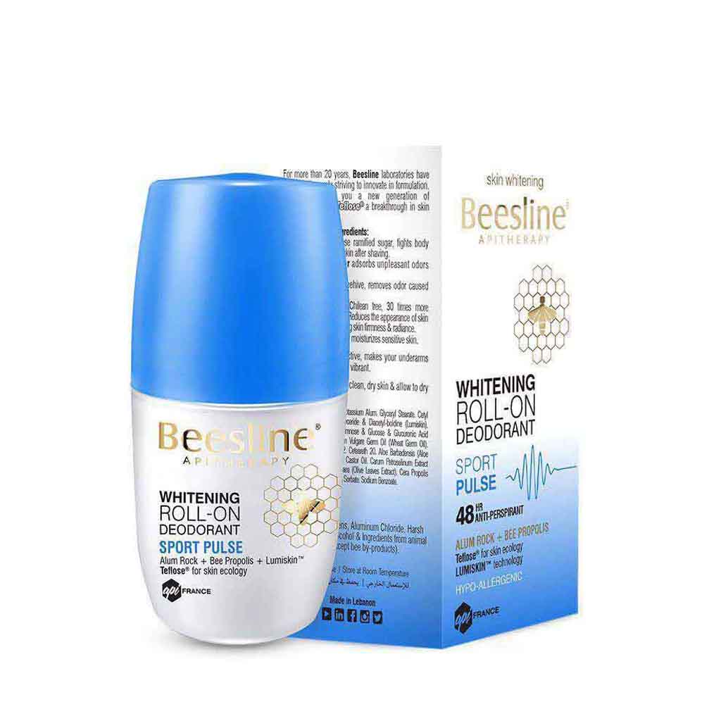 Beesline Sport Pulse Deodorant, Brightens and keeps underarms fresh
