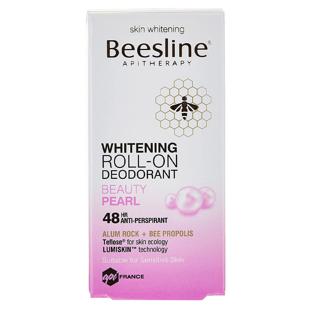 Beesline, Whitening Roll-On Beauty Pearl, Whitening deodorant, 50 ml