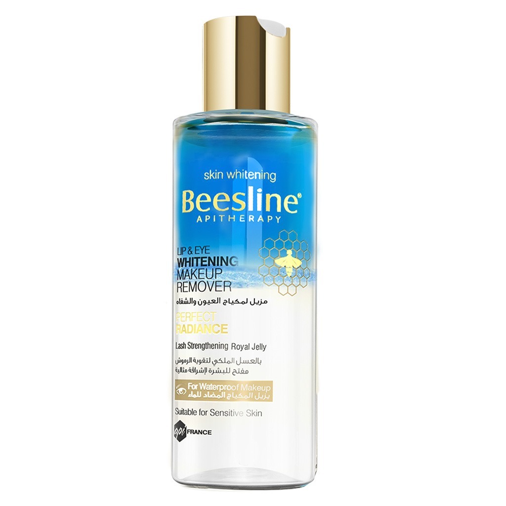 Beesline Apitherapy Perfect Radiance Whitening Lip & Eye Makeup Remover – 150 ml