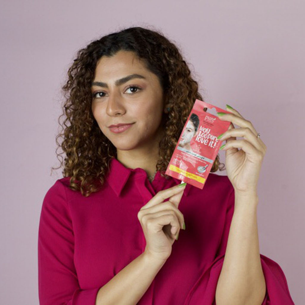 Jasmina, Purifying Mask with White Clay, Deep cleansing and detoxifying facial mask, 15ml