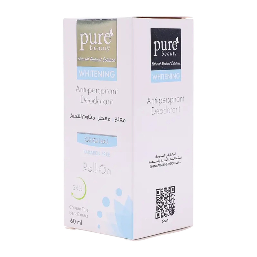 PureBeauty Original Whitening Roll-On Deodorant 60ml