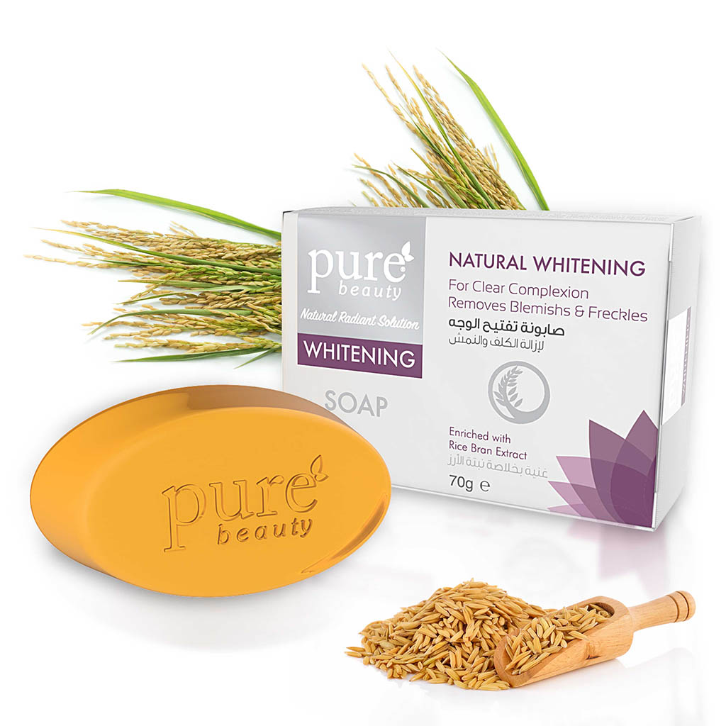PureBeauty Natural Whitening Soap 70g