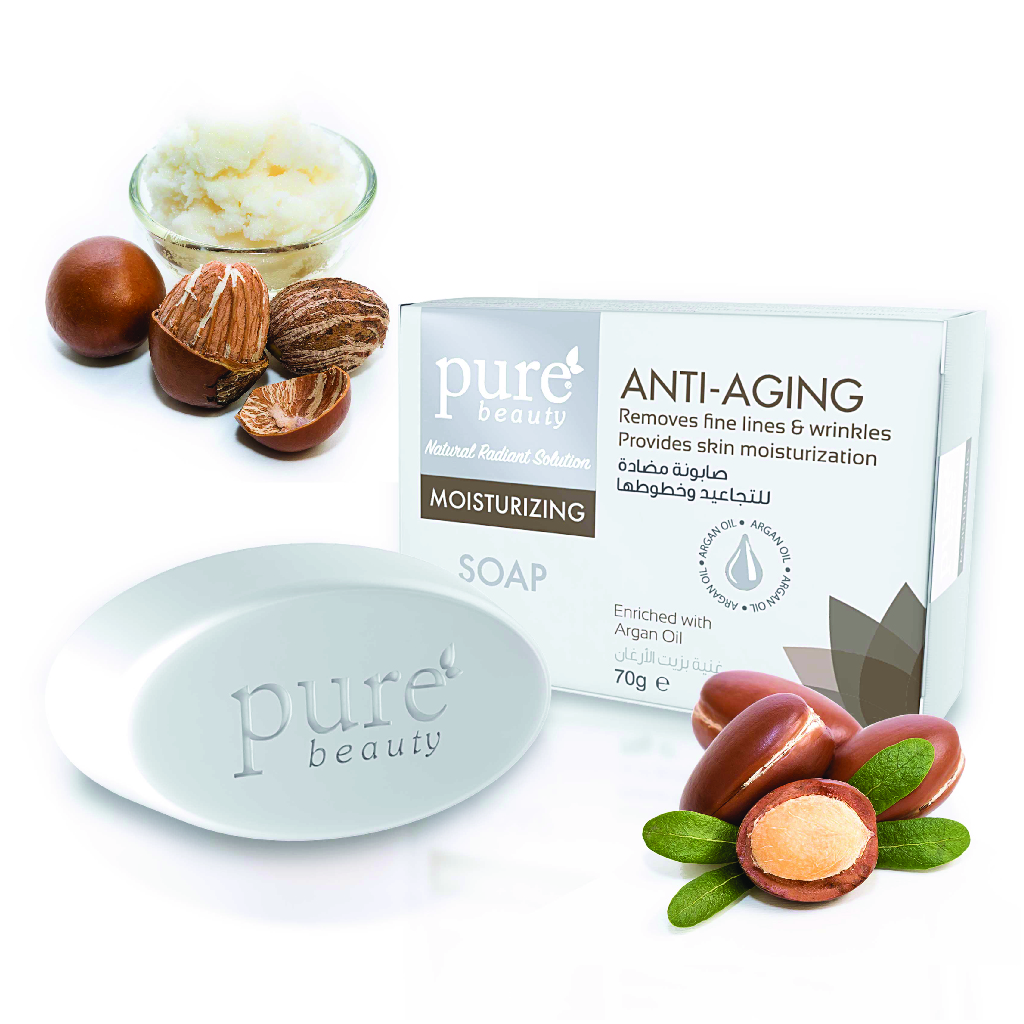 PUREBEAUTY ANTI-AGING SOAP 70GR