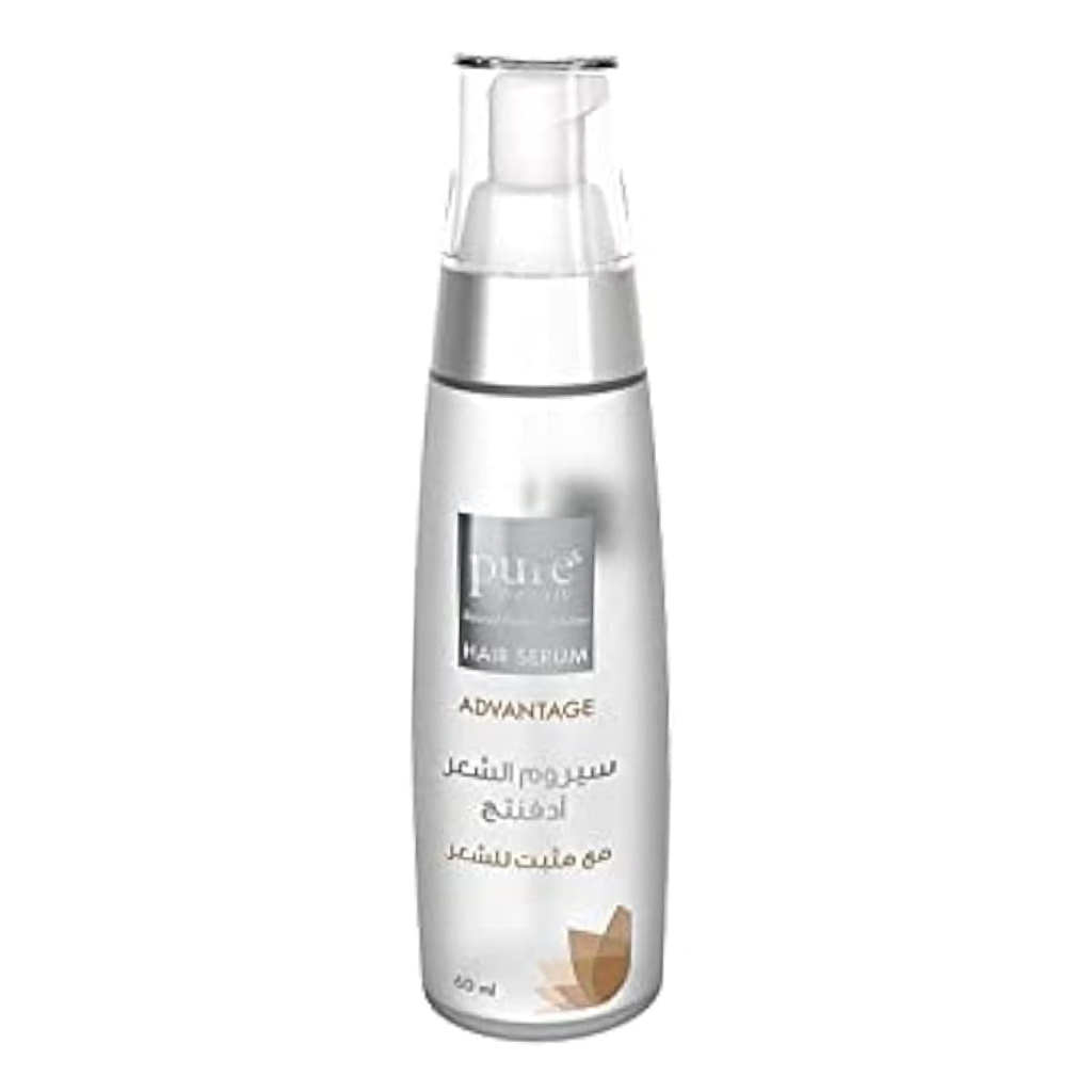 Pure Beauty, Advantage Hair Serum, Strengthening and nourishing hair serum, 60 ml