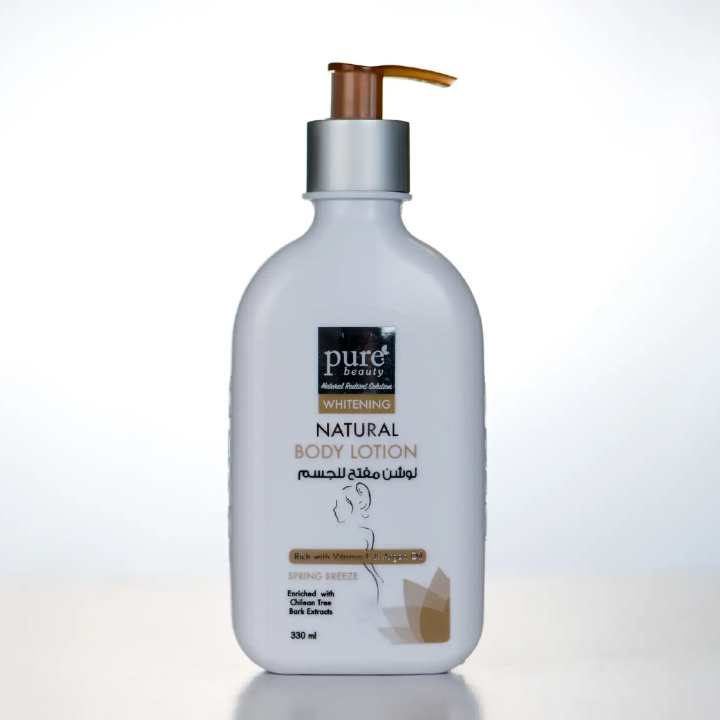 Pure Beauty, Whitening Body Lotion, Deep moisturizing and brightening lotion, 330g