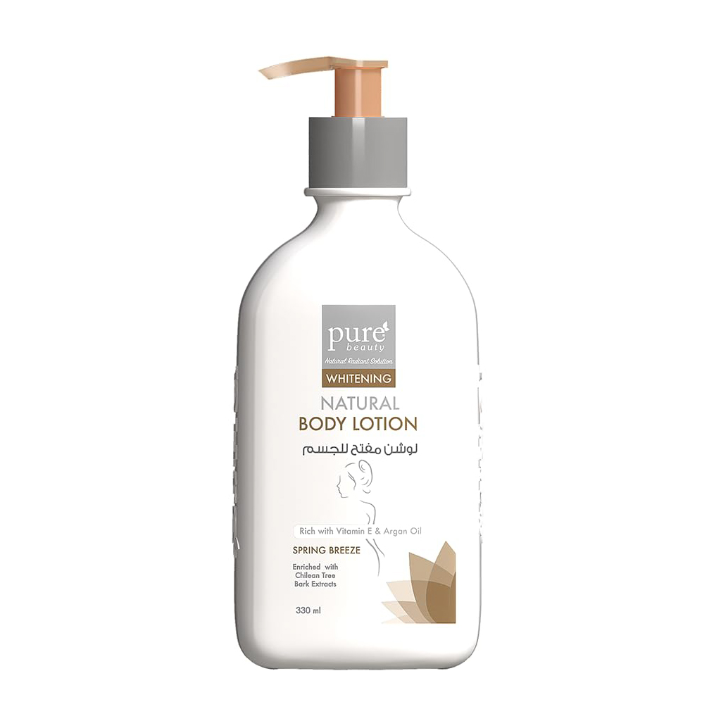 Pure Beauty, Whitening Body Lotion, Deep moisturizing and brightening lotion, 330g