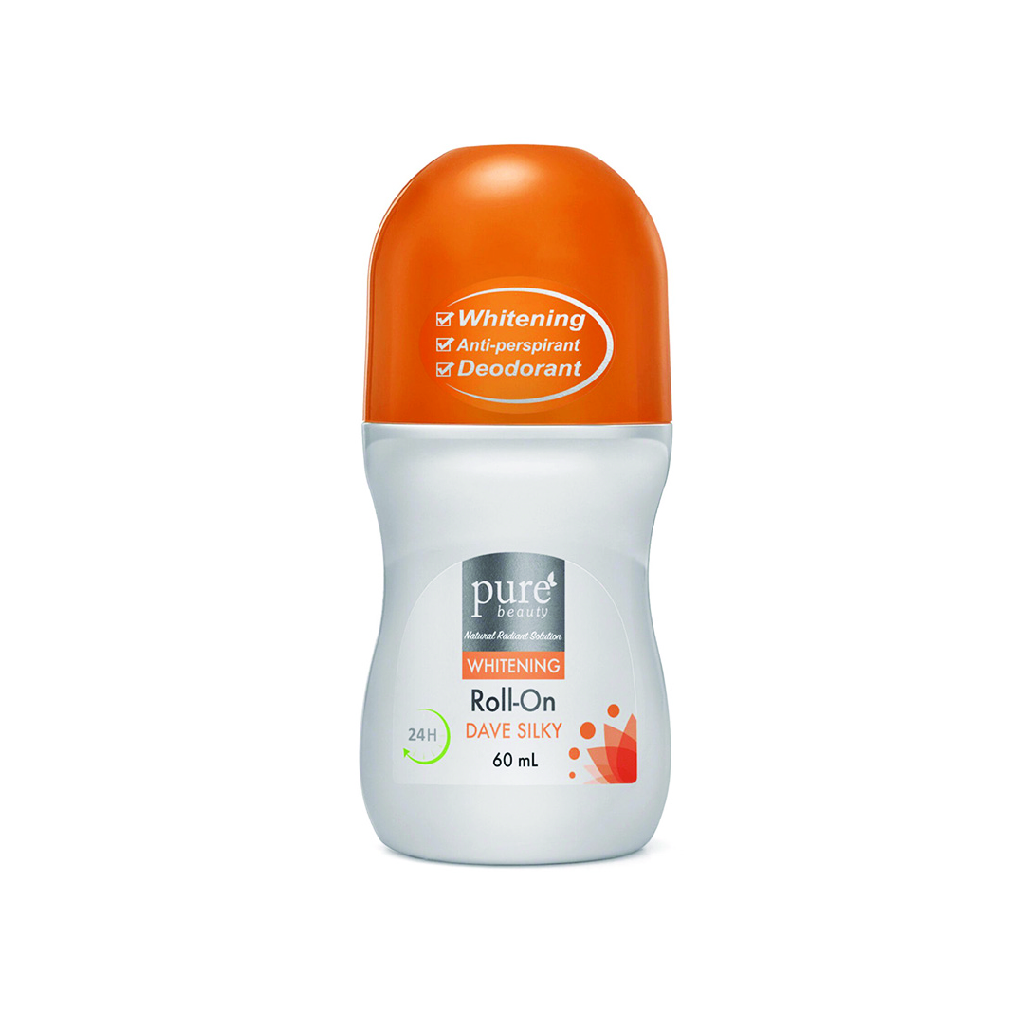 PUREBEAUTY WHITENING ROLL-ON DAVE SILKY 60ML
