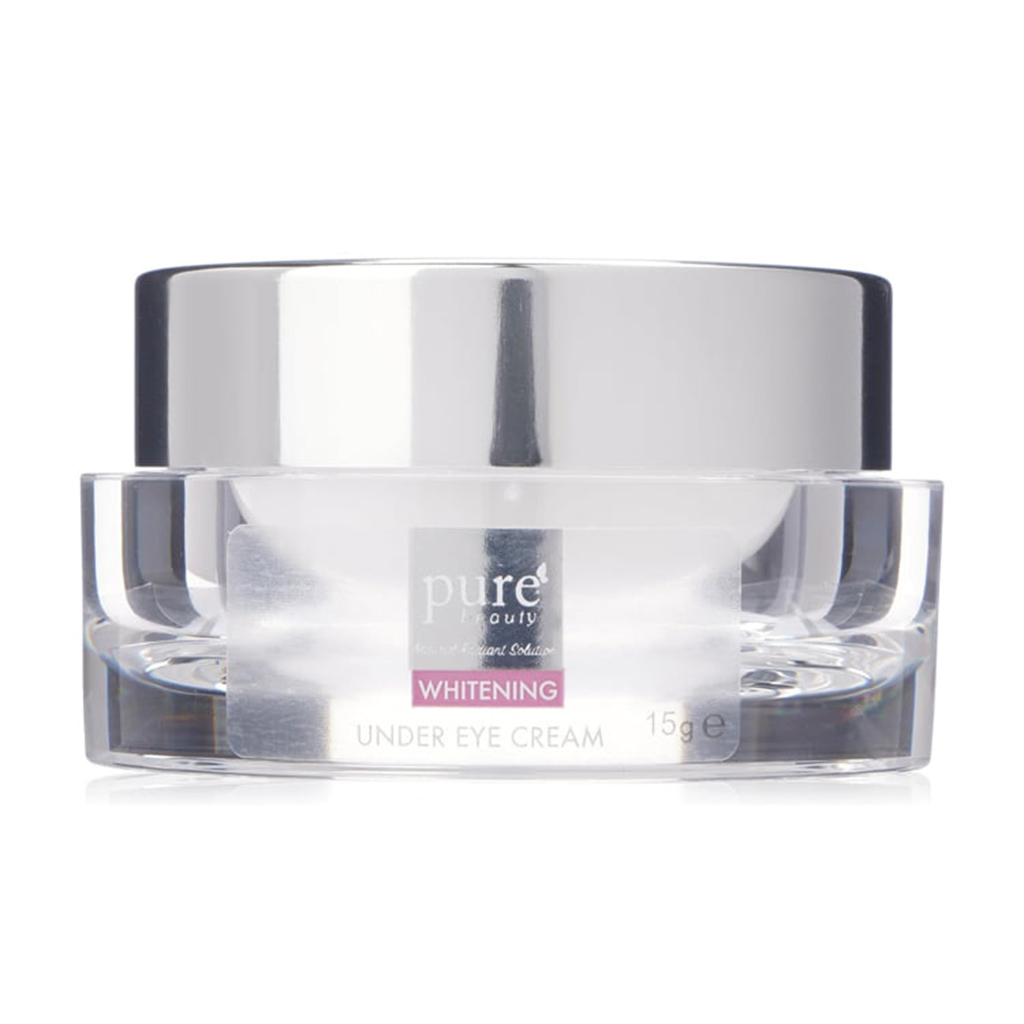 Pure Beauty, Whitening Under Eye Cream, Brightening and moisturizing eye cream, 15g