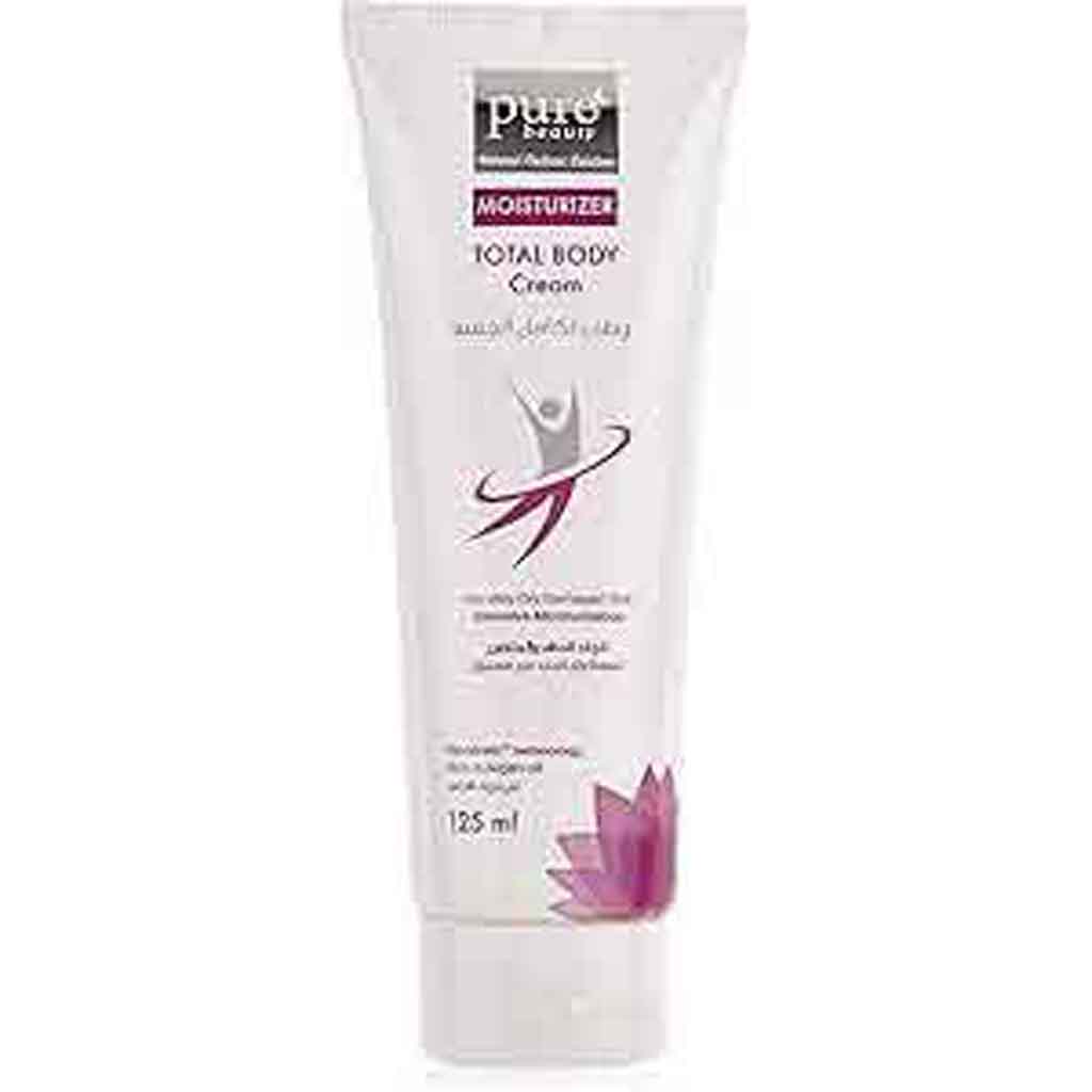 Purebeauty, Total Body Moisturizer, Hydrating and nourishing lotion for all skin types, 125ml