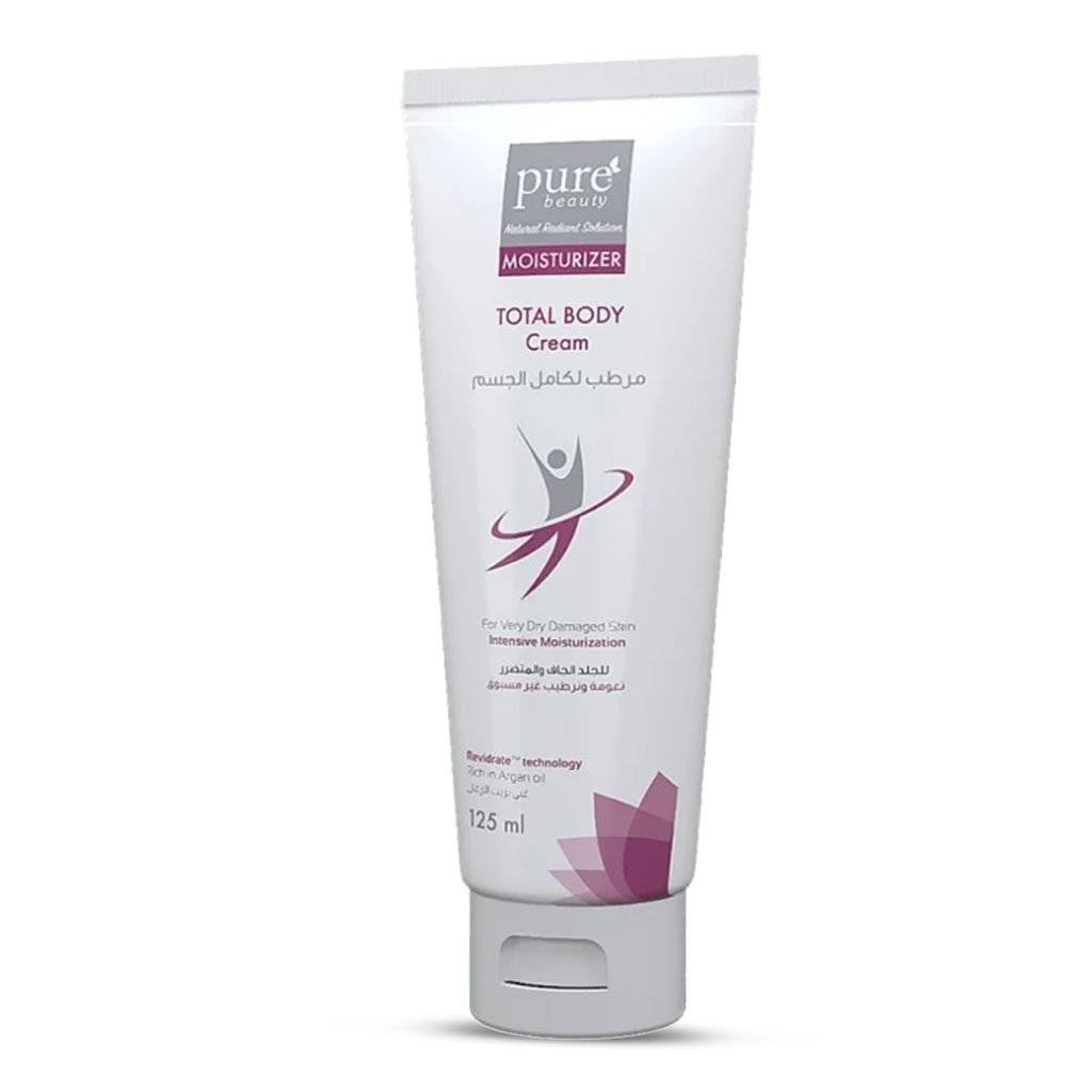 Purebeauty, Total Body Moisturizer, Hydrating and nourishing lotion for all skin types, 125ml