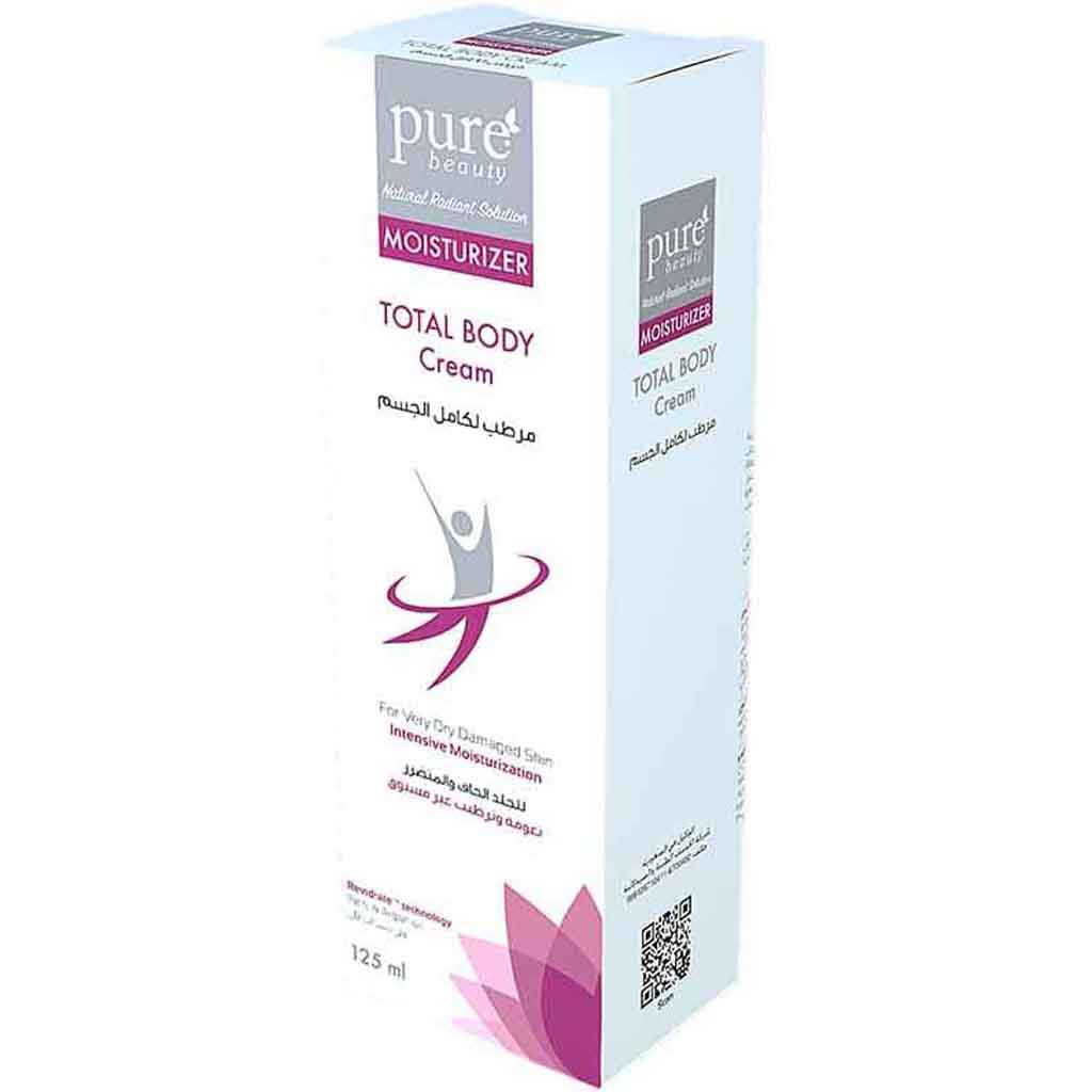 Purebeauty, Total Body Moisturizer, Hydrating and nourishing lotion for all skin types, 125ml