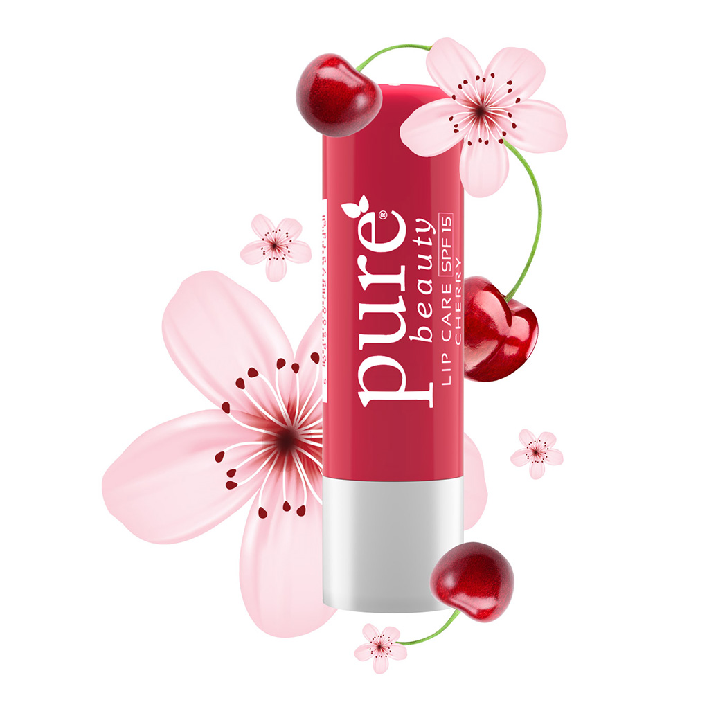 Pure Beauty Cherry Lip Balm (Premium) 4.2g