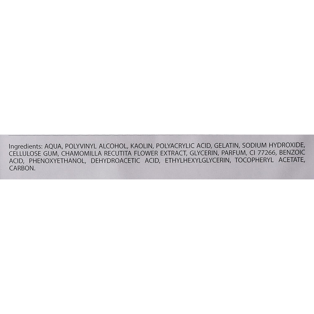 Pure Beauty, Vegetal Charcoal Hydrogel Anti-Aging Detox Mask, Detoxifying and anti-aging facial treatment