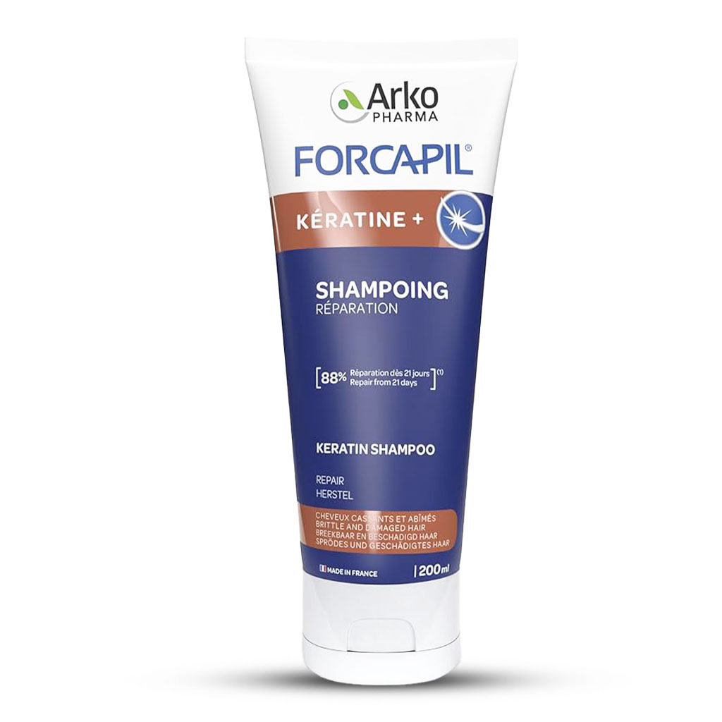 Arkopharma, Forcapil Shampoo, Strengthening shampoo for hair loss prevention