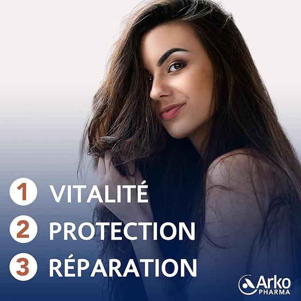 Arkopharma, Forcapil Shampoo, Strengthening shampoo for hair loss prevention
