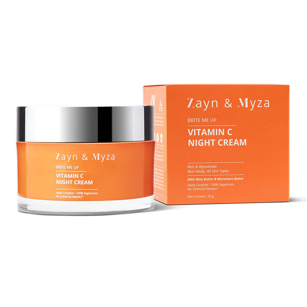 ZM Brightening Vitamin C Night Cream For All Skin Types 50ml 