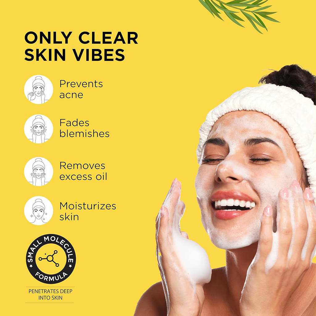 ZM Foaming Face Wash with Tea Tree and Salicylic Acid 100ml