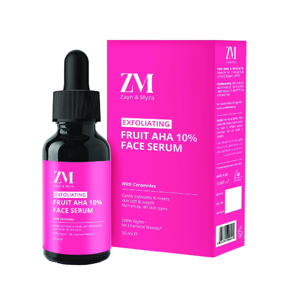 ZM, Face Serum Fruit AHA, Exfoliating serum with fruit alpha hydroxy acids, 30ml