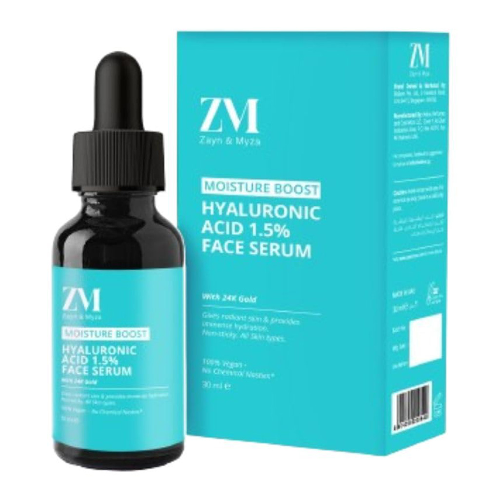 ZM Face Serum Hyaluronic Acid With 24K Gold 30ml