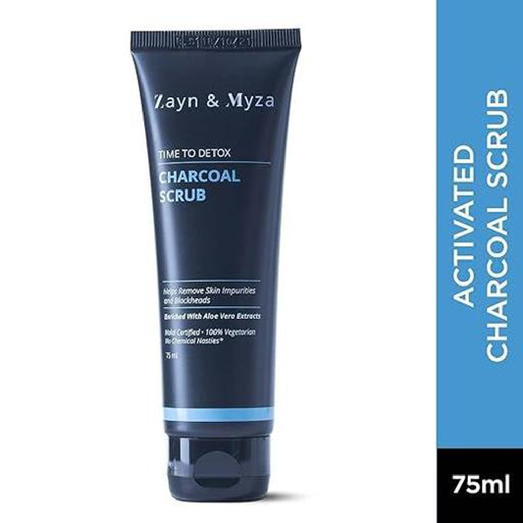 ZM, Charcoal Peel-Off Face Mask, Detoxifying and hydrating facial mask, 75ml