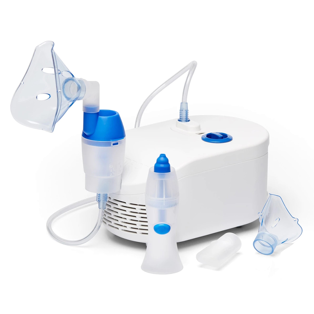 Omron, Total NE-C102-E Nebulizer with Nasal Shower, Advanced nebulizer with nasal shower for respiratory relief