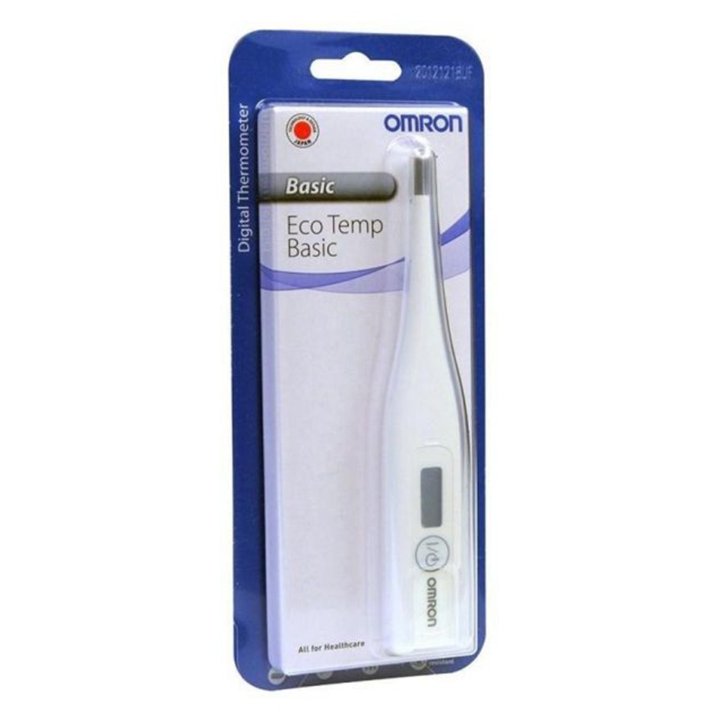 Omron, Eco Temp Basic Thermometer, Digital thermometer for body temperature measurement