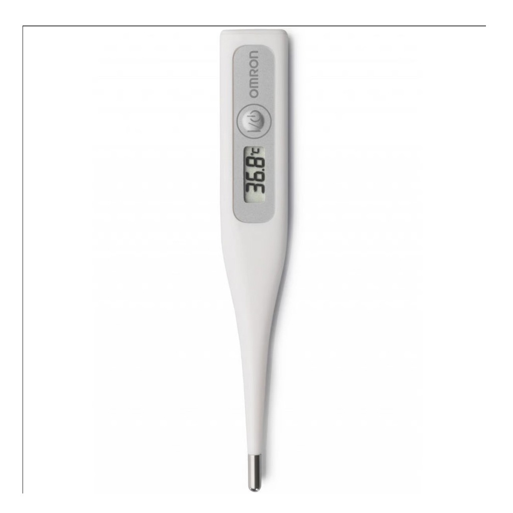 Omron, Eco Temp Basic Thermometer, Digital thermometer for body temperature measurement