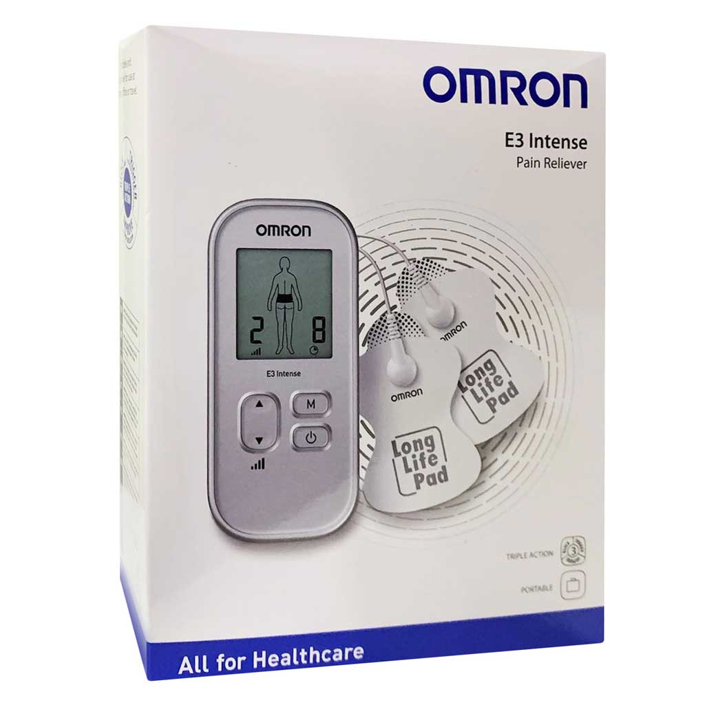 Omron, E3 Intense Pain Reliever, Electronic device for targeted muscle pain relief