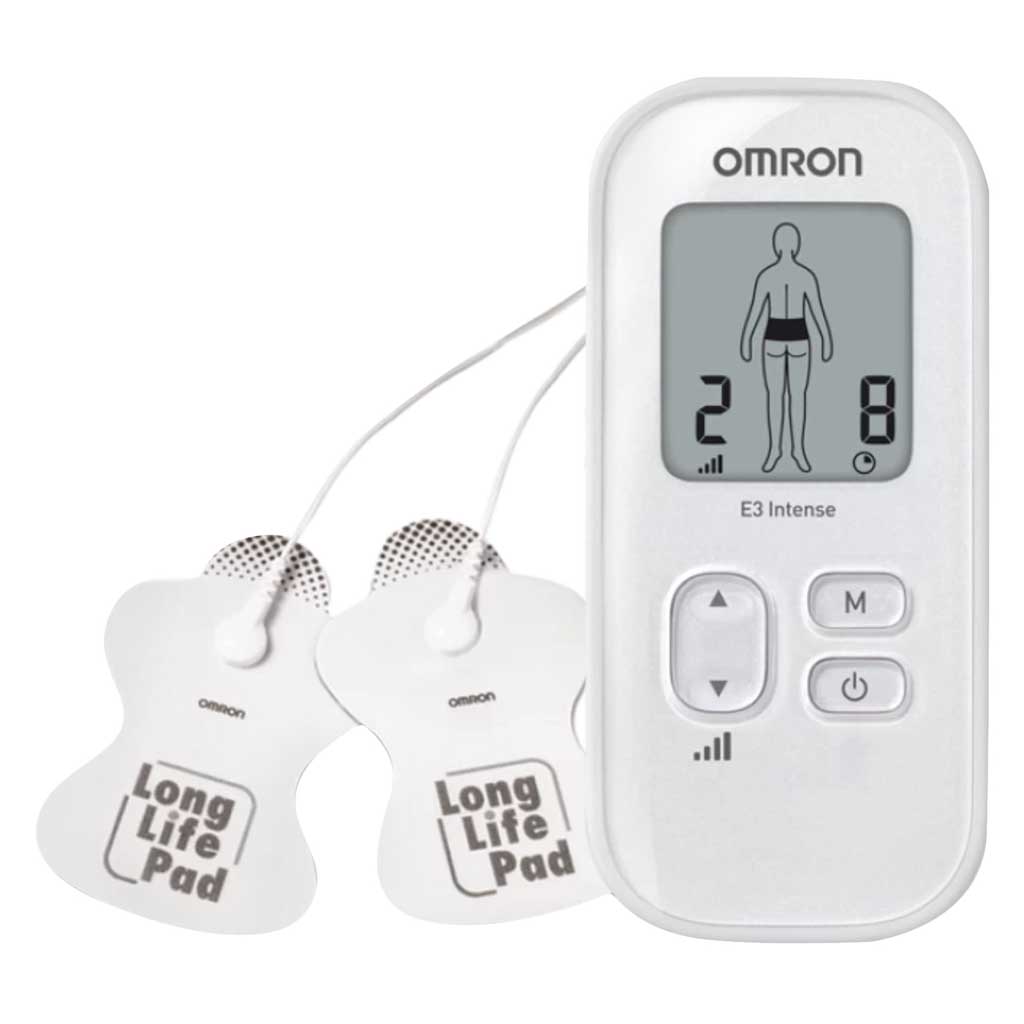 Omron, E3 Intense Pain Reliever, Electronic device for targeted muscle pain relief