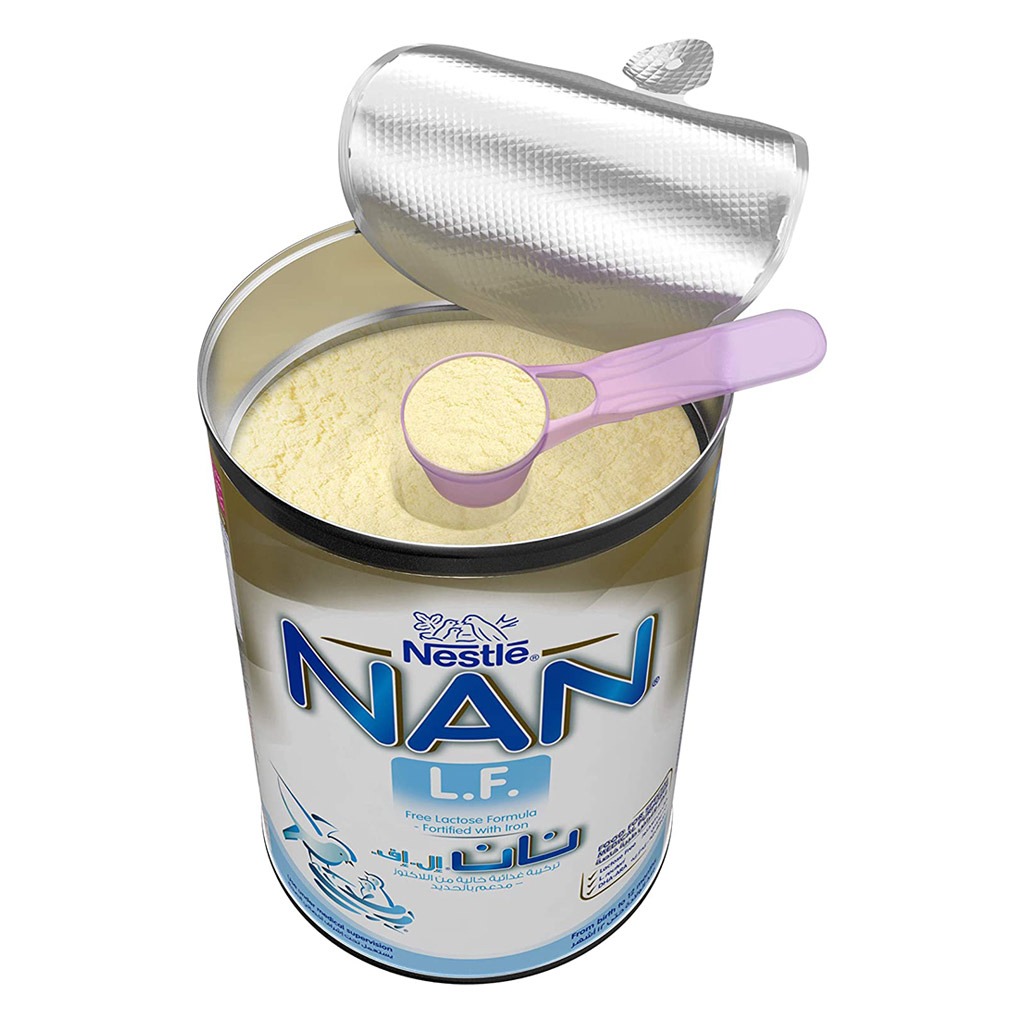 Nestlé NAN LF Lactose-Free Baby Milk Formula 0–12 Months 400g