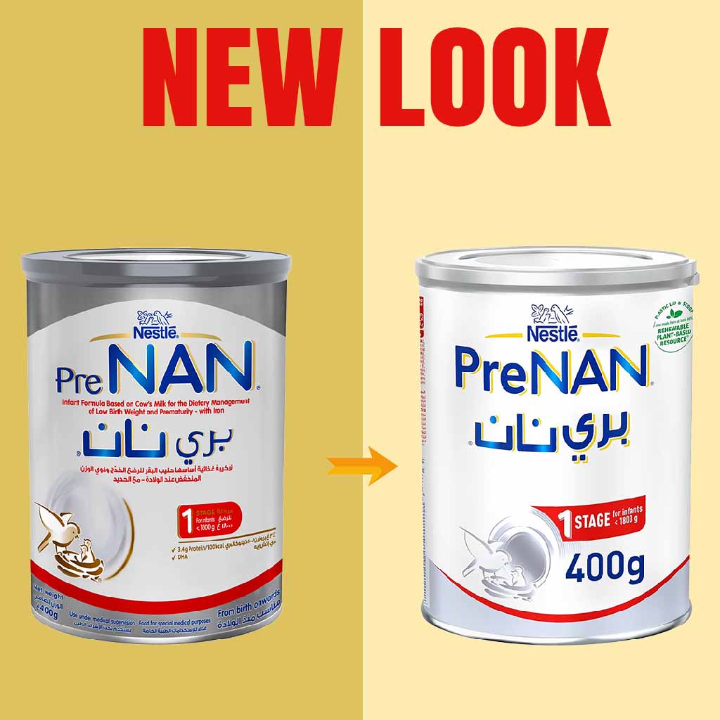 نستله بري نان المرحلة 1، حليب الأطفال المبتسرين 400 غ