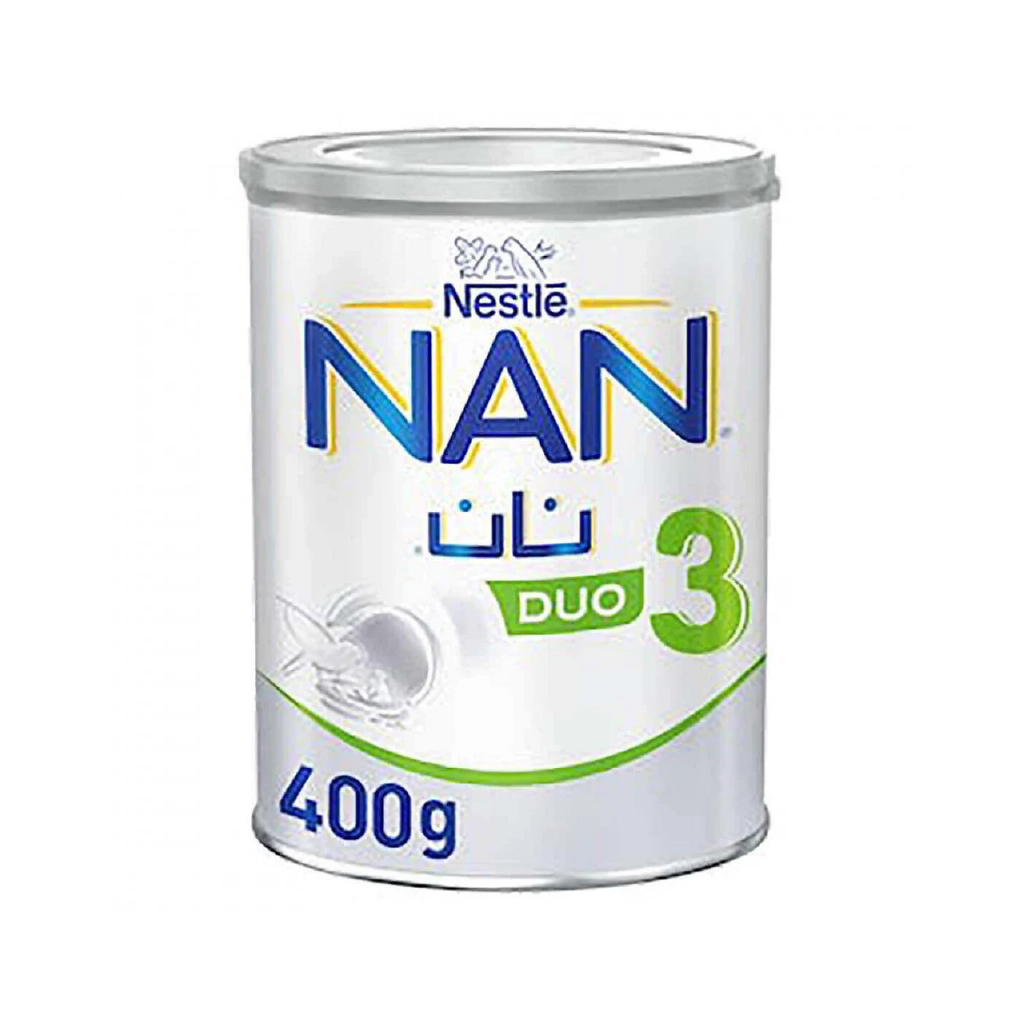 Nestlé, Nan Duo Stage 3 Follow-On Formula, Nutritional formula for toddlers aged 12+ months, 400g