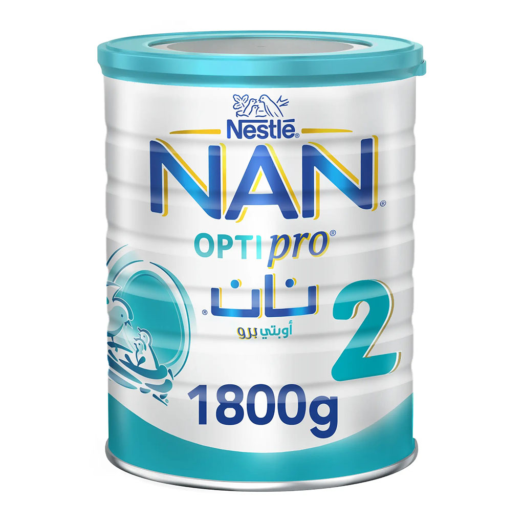 Nestlé NAN 2 Optipro Stage 2 Follow-On Formula 6–12 Months 1800g