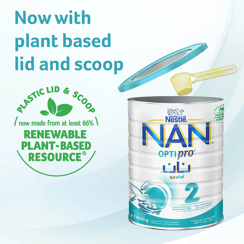 Nestlé NAN 2 Optipro Stage 2 Follow-On Formula 6–12 Months 1800g
